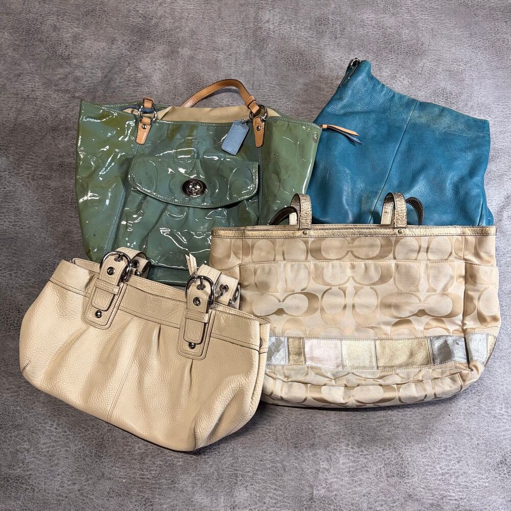 Coach Bundle of 4 Handbags